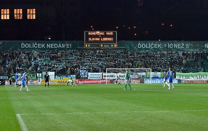 Bohemians Praha 1905 - FC Slovan Liberec 1:0 (1:0)