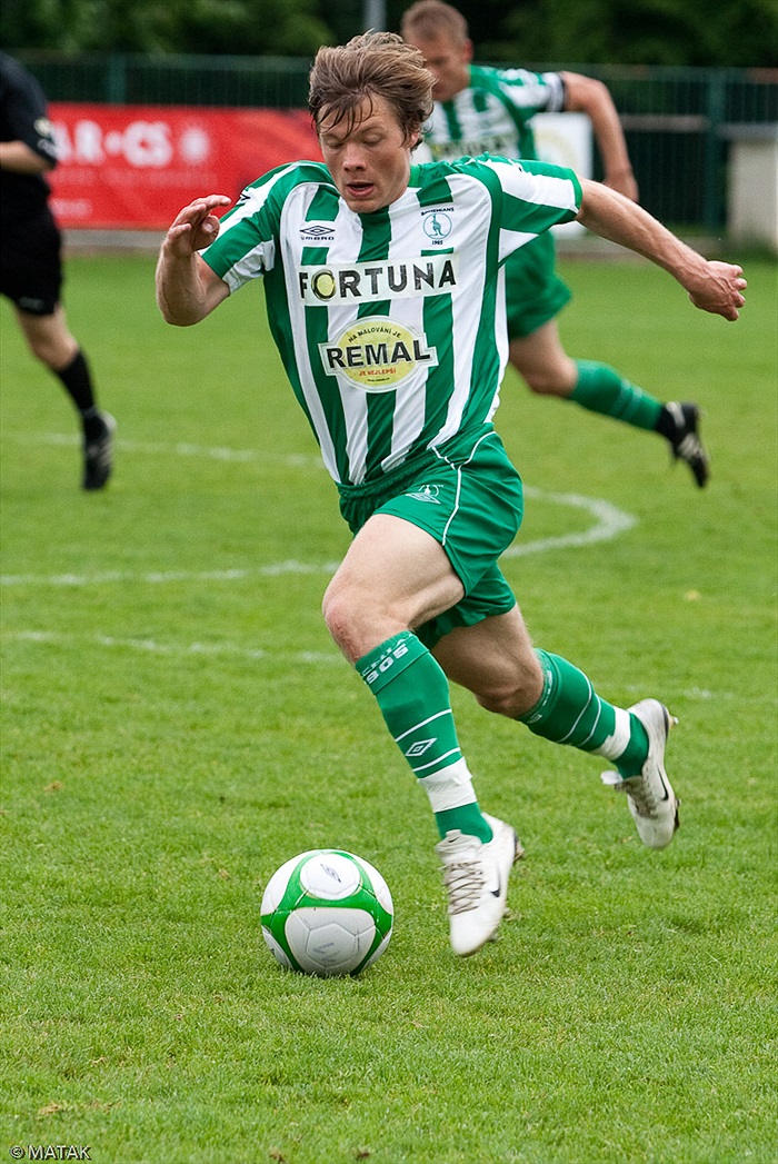 Bohemians 1905 B - Benešov - 1:0, 25. kolo divize A