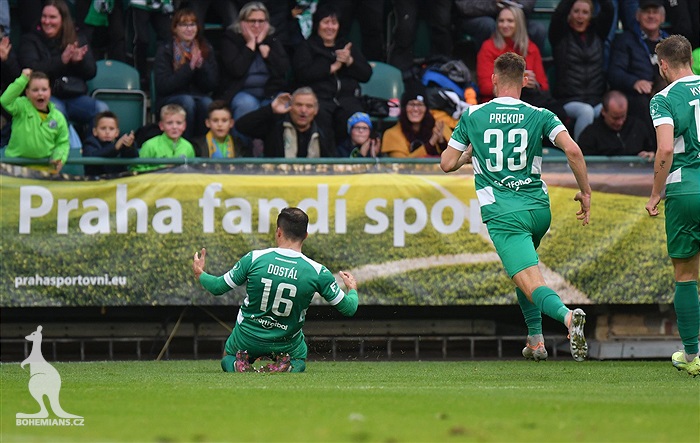 Bohemians - Olomouc 1:1 (0:1)