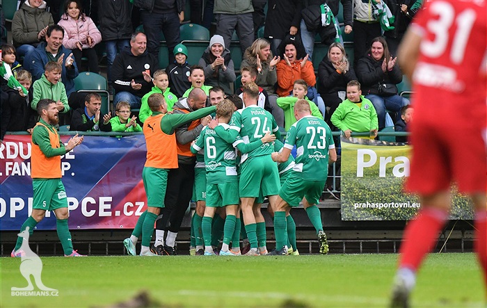 Bohemians - Olomouc 1:1 (0:1)