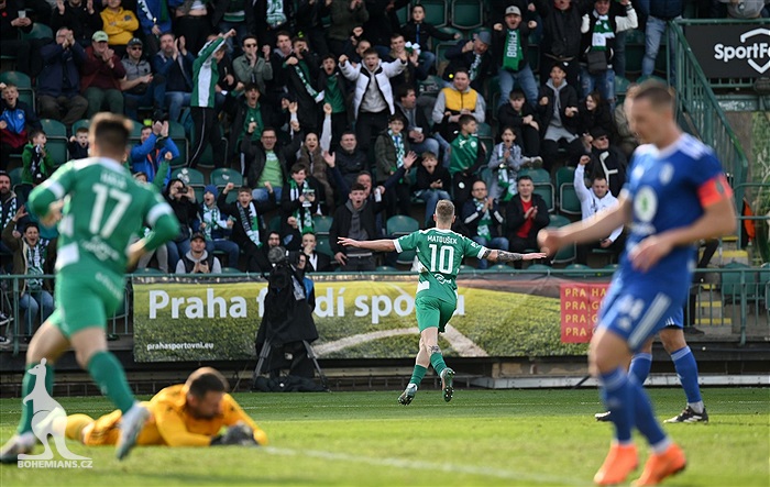 Bohemians - Mladá Boleslav 4:0 (1:0)