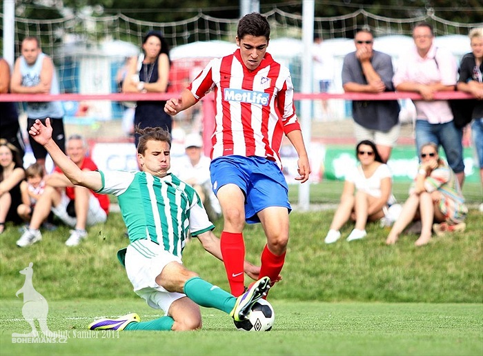 Zápas Bohemky U16 s Atléticem Madrid