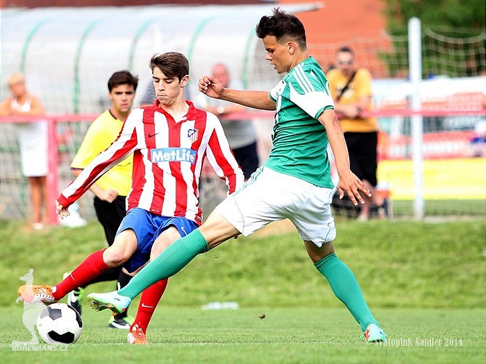 Zápas Bohemky U16 s Atléticem Madrid
