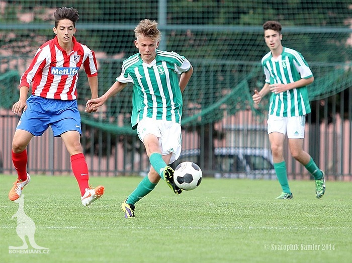 Zápas Bohemky U16 s Atléticem Madrid