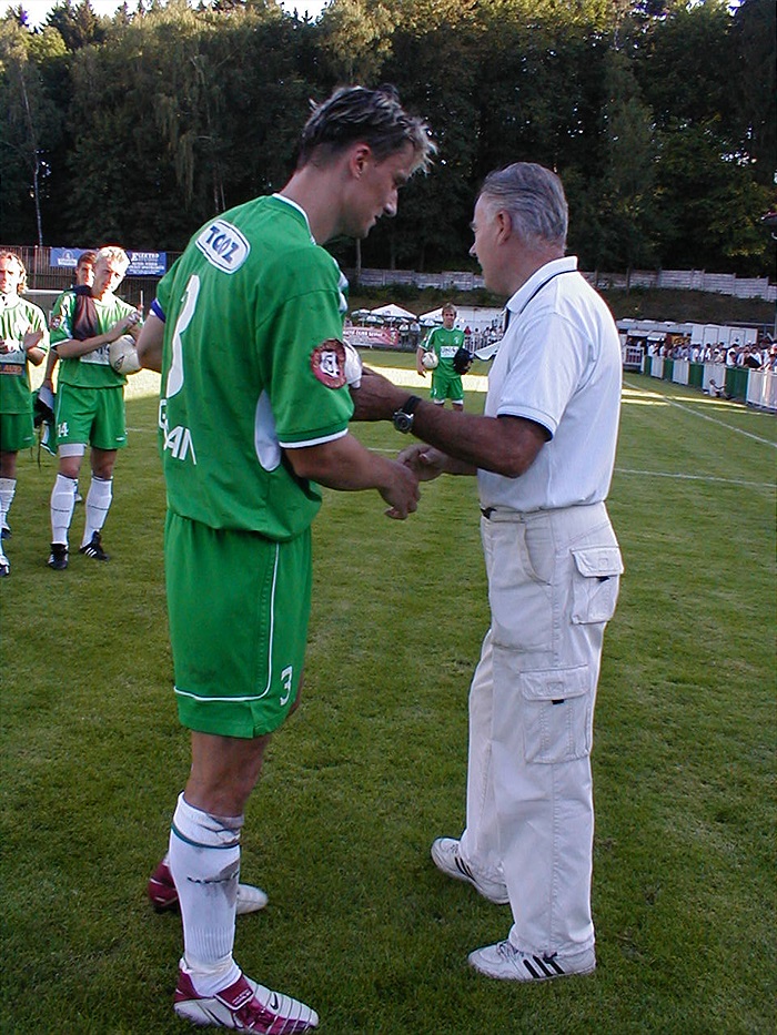 Nejlepší hráč turnaje - Miroslav Obermajer (Hlinsko 2004)