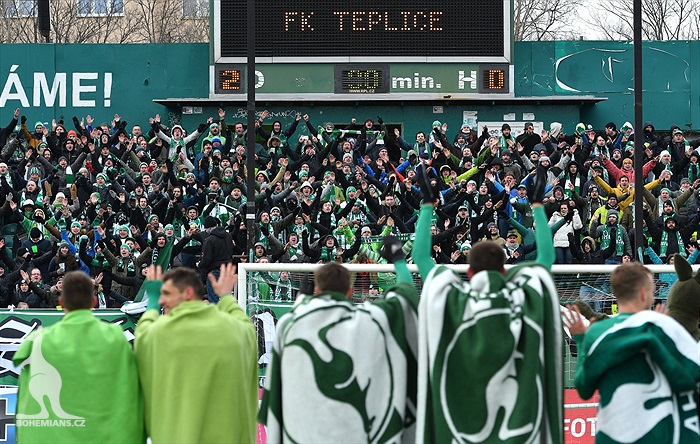 Bohemians Praha 1905 - FK Teplice 2:0 (0:0)