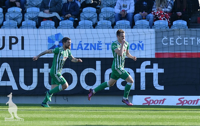 Dynamo ČB - Bohemians 2:1 (1:1)