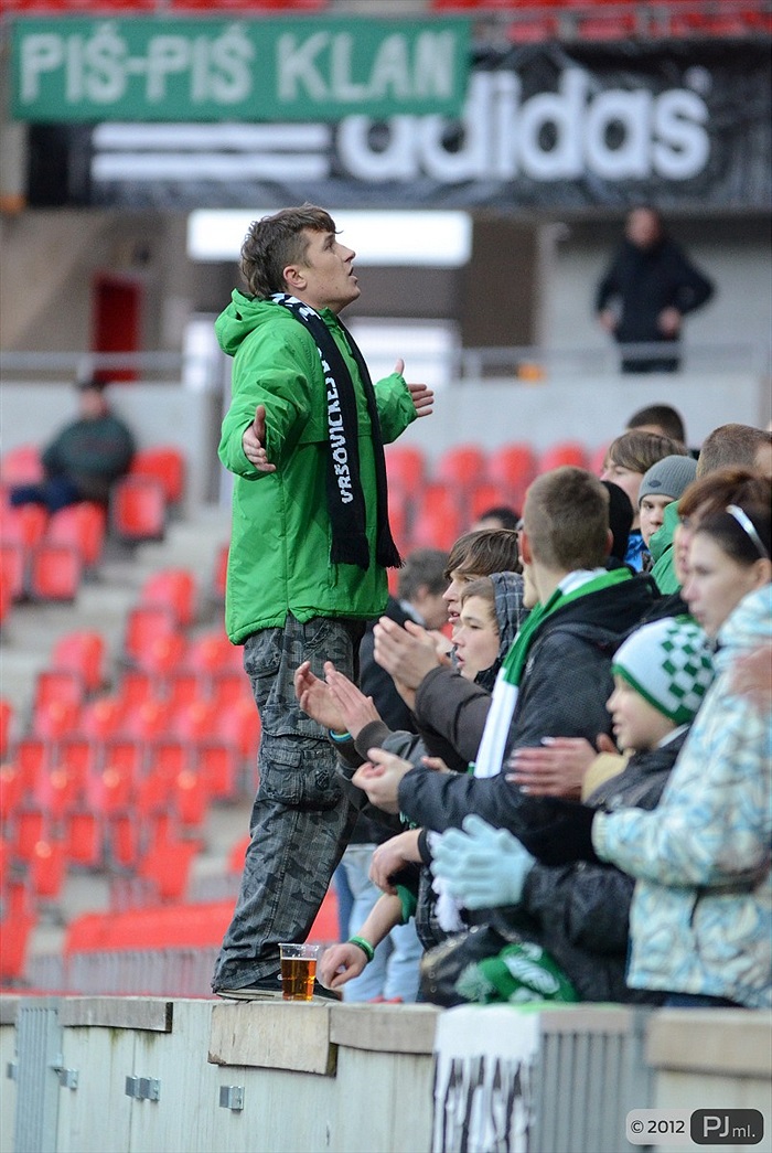 Bohemians 1905 - FK Jablonec 1:2 (0:1)