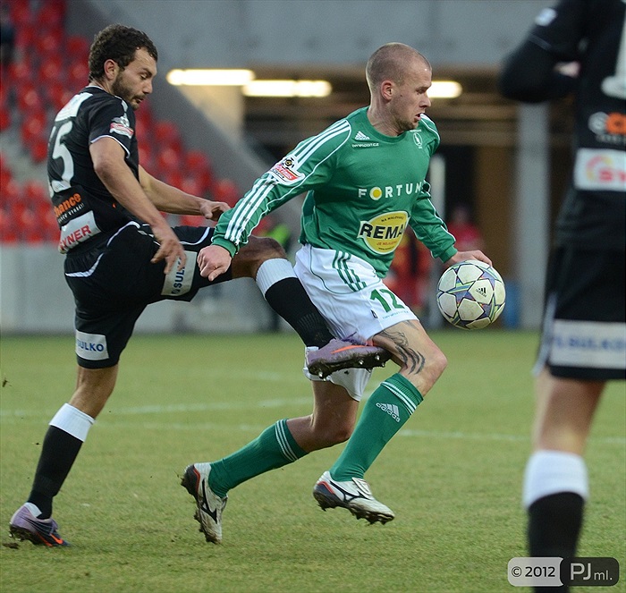 Bohemians 1905 - FK Jablonec 1:2 (0:1)