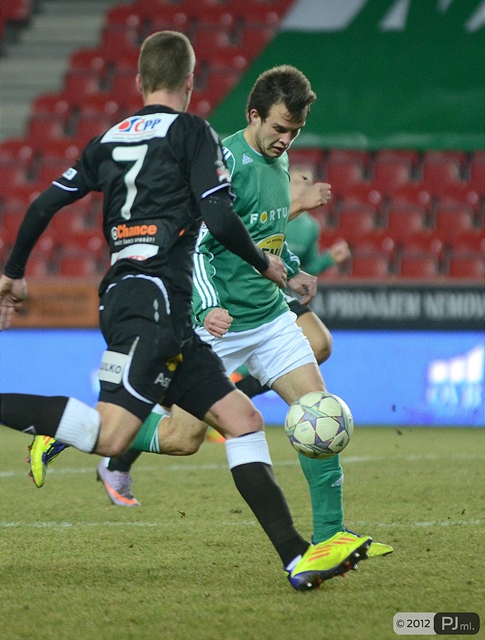 Bohemians 1905 - FK Jablonec 1:2 (0:1)