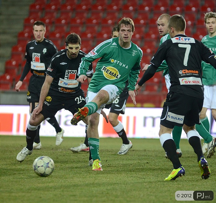 Bohemians 1905 - FK Jablonec 1:2 (0:1)