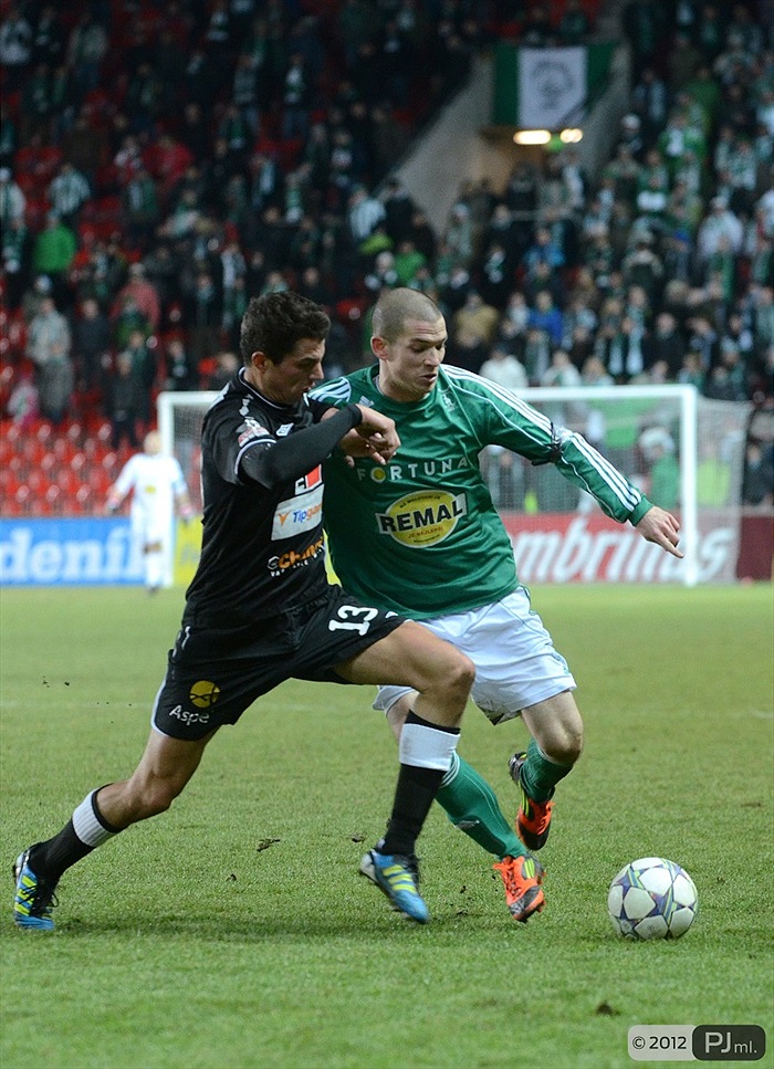 Bohemians 1905 - FK Jablonec 1:2 (0:1)