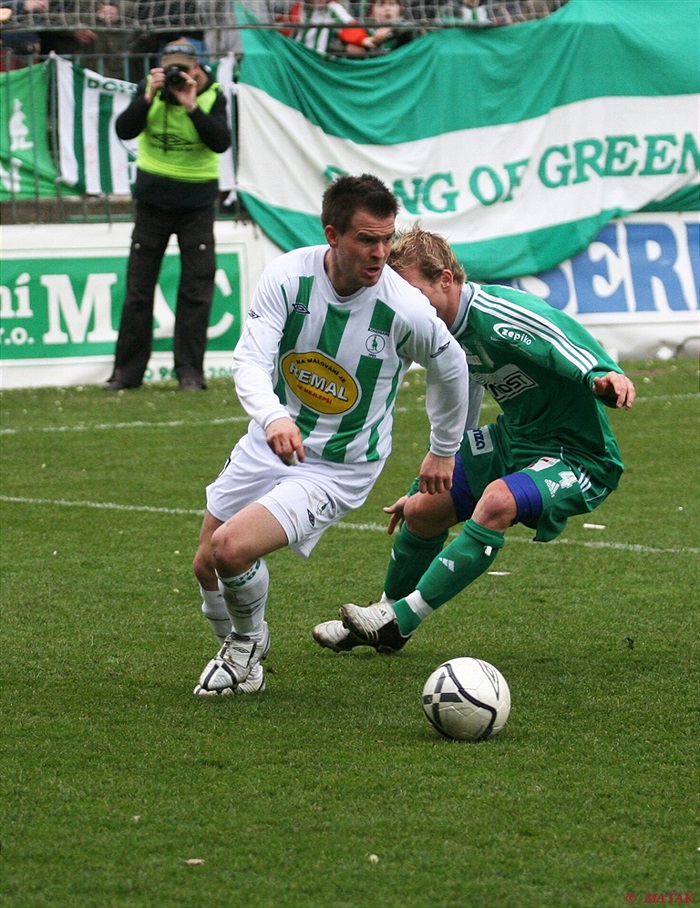 Jiří Vágner nahradil ve druhé půli zraněného Slezáka.