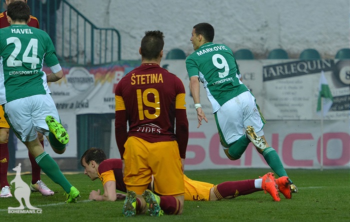 Bohemians Praha 1905 - FK Dukla Praha 1:2 (1:0)