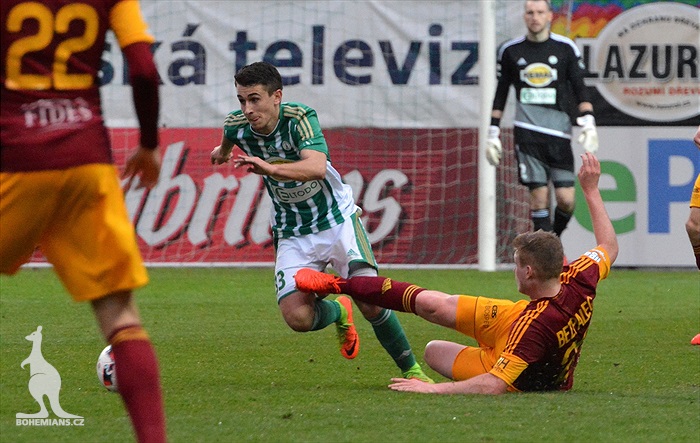 Bohemians Praha 1905 - FK Dukla Praha 1:2 (1:0)