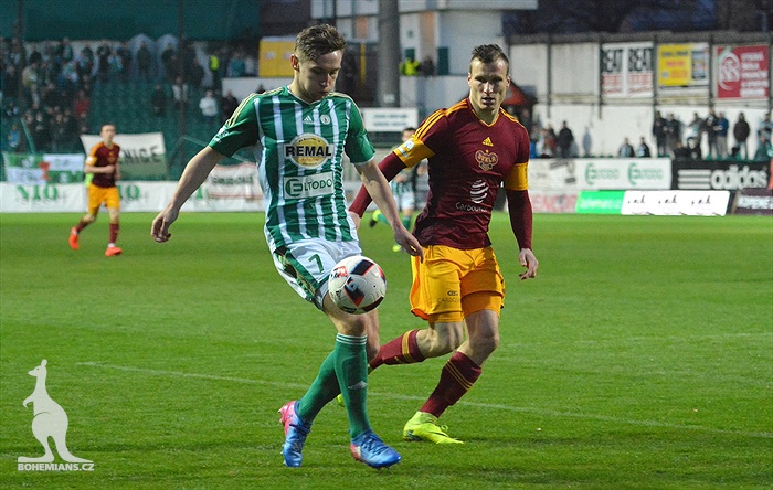 Bohemians Praha 1905 - FK Dukla Praha 1:2 (1:0)