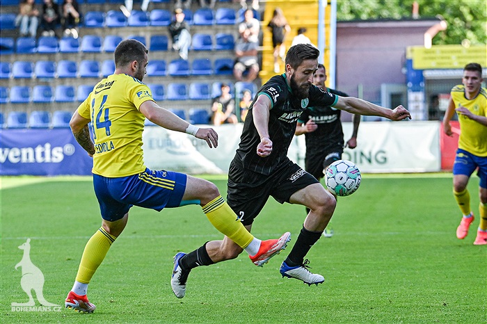 Zlín - Bohemians 1:2 (1:1)