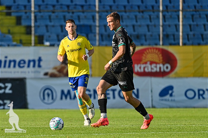 Zlín - Bohemians 1:2 (1:1)