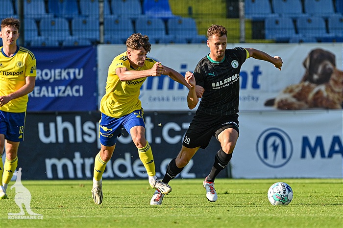 Zlín - Bohemians 1:2 (1:1)