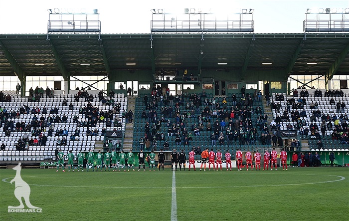 Bohemians - Pardubice 1:2 (0:1)