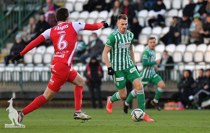Bohemians - Pardubice 1:2 (0:1)