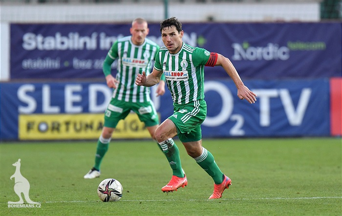 Bohemians - Pardubice 1:2 (0:1)