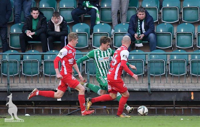 Bohemians - Pardubice 1:2 (0:1)