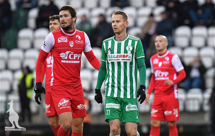 Bohemians - Pardubice 1:2 (0:1)