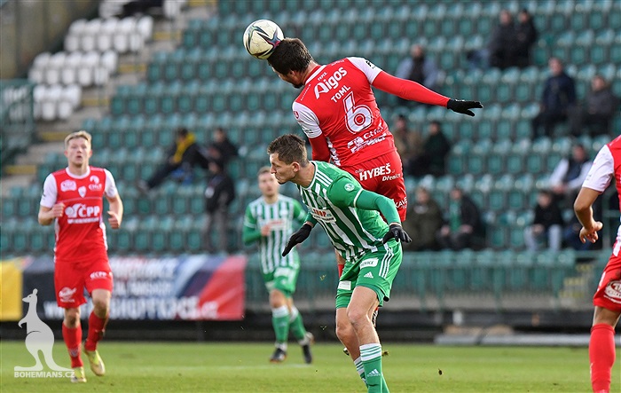 Bohemians - Pardubice 1:2 (0:1)