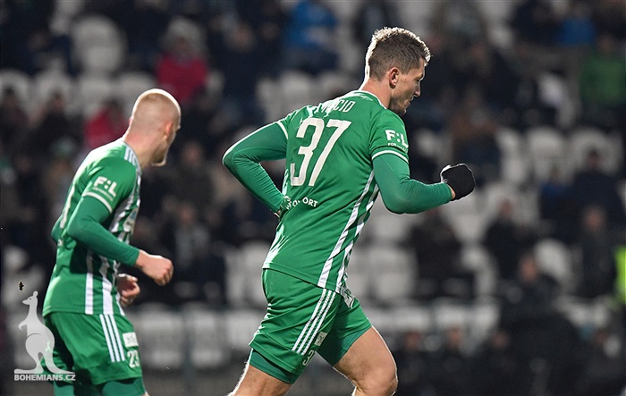Bohemians - Pardubice 1:2 (0:1)
