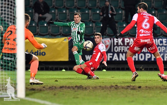 Bohemians - Pardubice 1:2 (0:1)