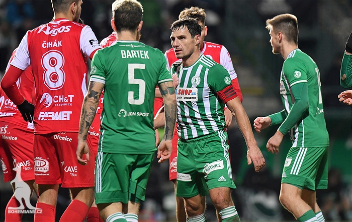 Bohemians - Pardubice 1:2 (0:1)