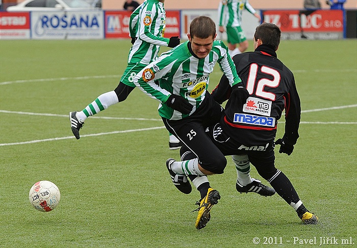 Bohemians 1905 B - Viktoria Žižkov B 1:2 (0:1)