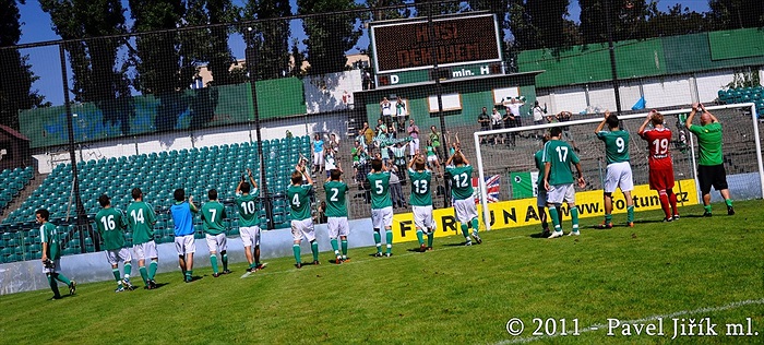 Bohemians 1905 B - Český Krumlov 4:1 (1:0)