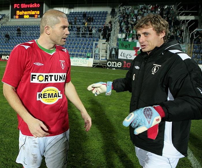 Dvojice brankářů - Sňozík, Havránek