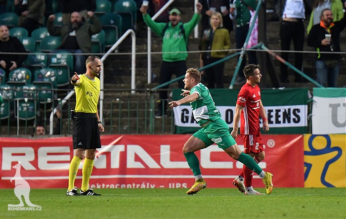 Bohemians - Třinec 2:1 (1:1)