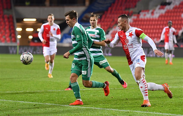 Slavia - Bohemians 2:1 (1:0)