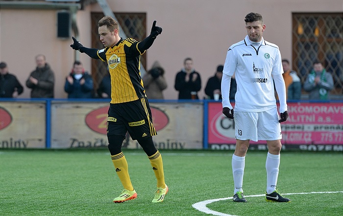 FK Baník Most - Bohemians Praha 1905 1:4 (1:2)