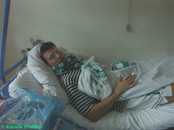 Bartolomej Berci Gonos po operaci 21.02.2006  2