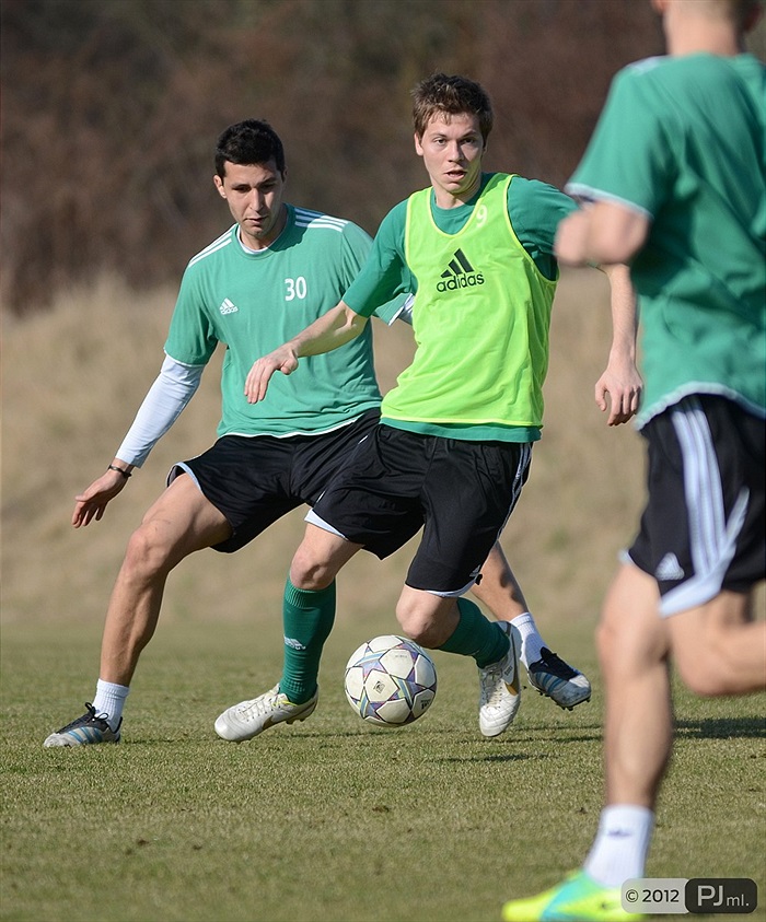 Ve středu trénovala Bohemka dvakrát
