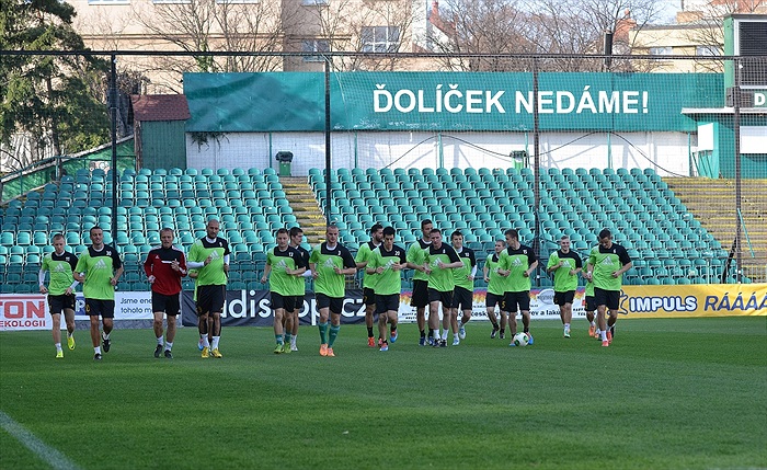 Předzápasový trénink