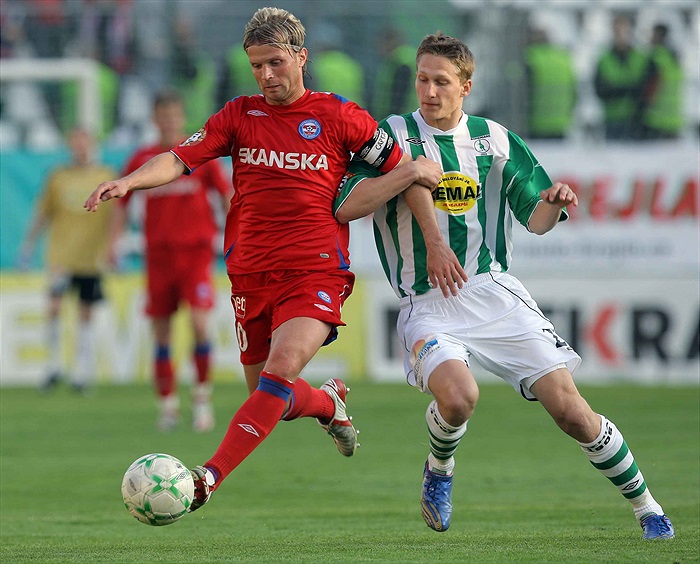 Milan Škoda střídal do druhé půle.