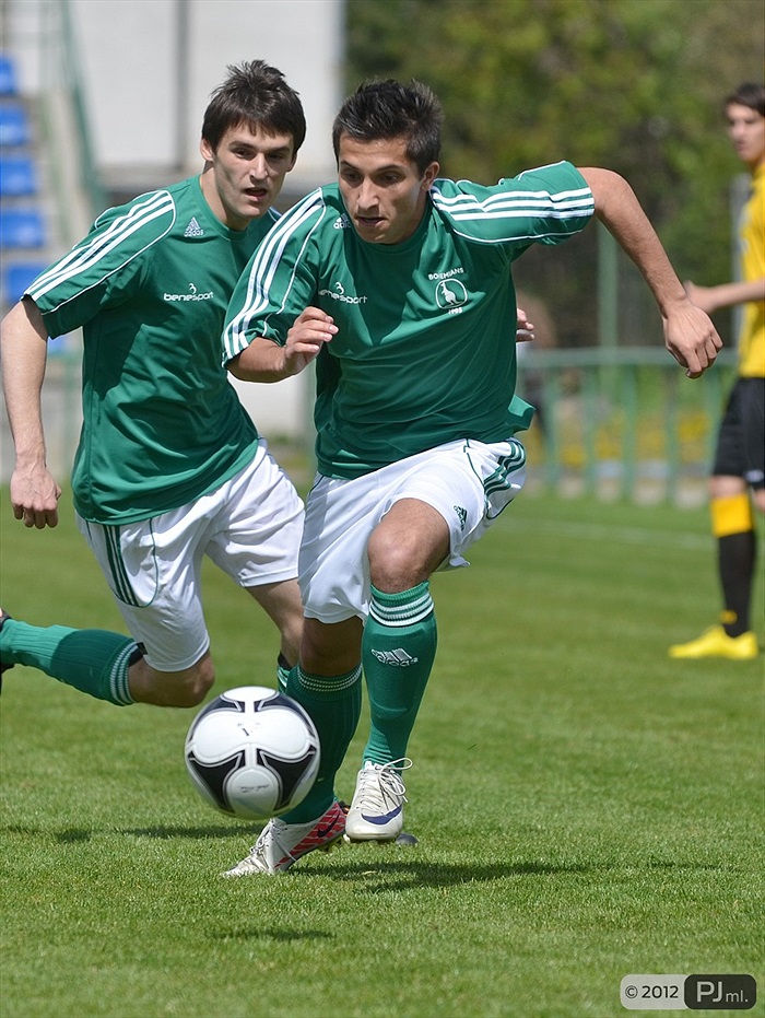 Bohemians 1905 - Hlučín 2:3 (0:1)