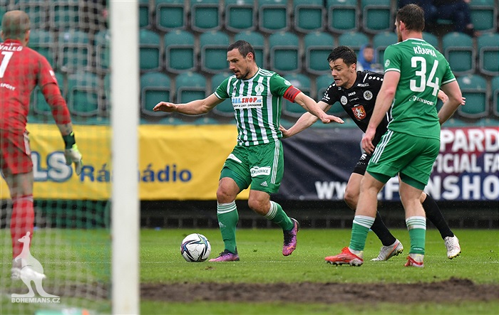 Bohemians - Hradec Králové 1:1 (0:0)
