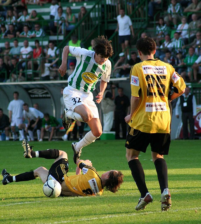 Klokaní skok Lukáše Adama.