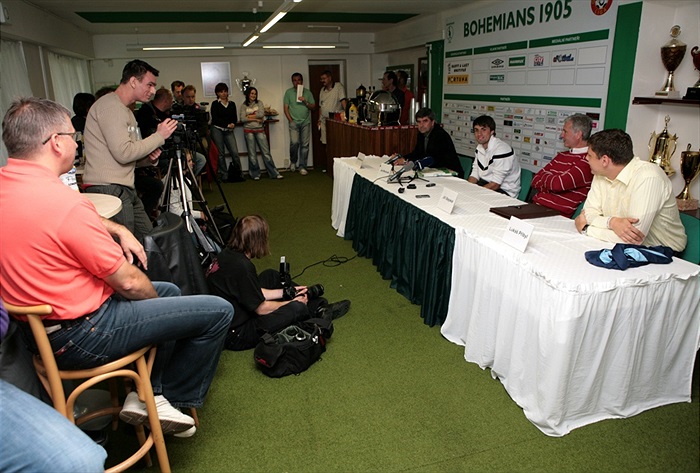 Média zaplnila místnost V.I.P.