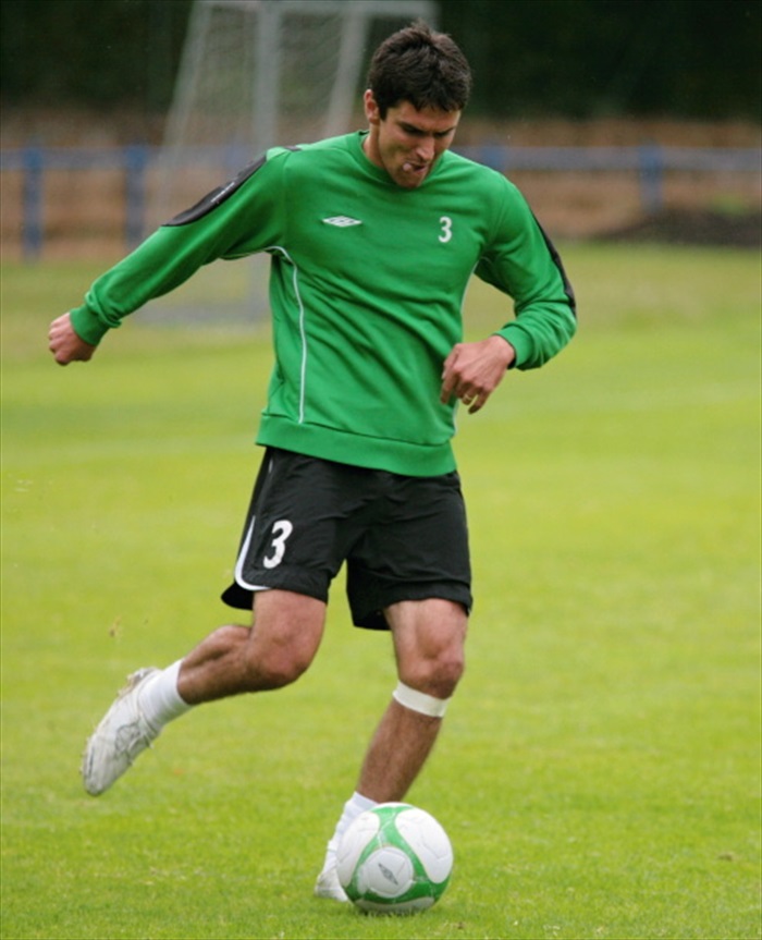 Pavel Lukáš v tréninku.