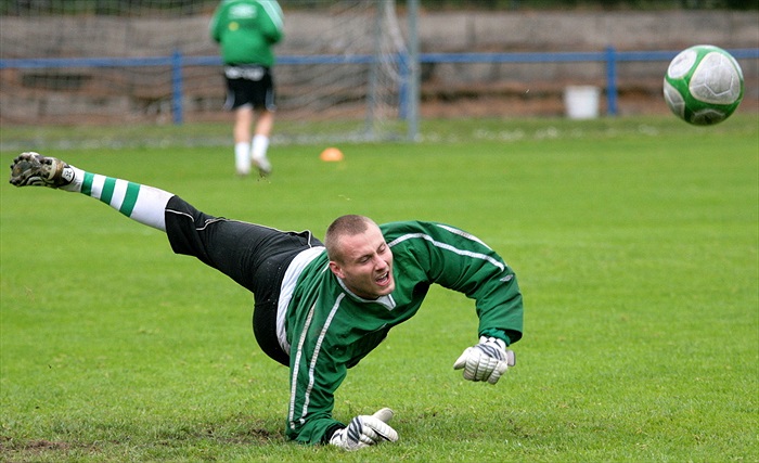 Létající Jirka Havránek.