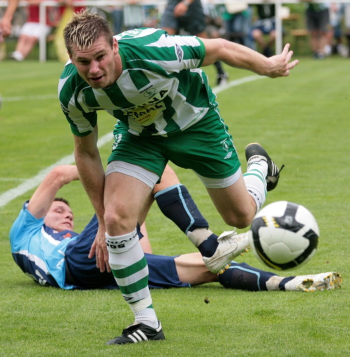 Bojující Miloslav Strnad.