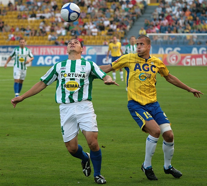Josef Jindřišek v obranné situaci.